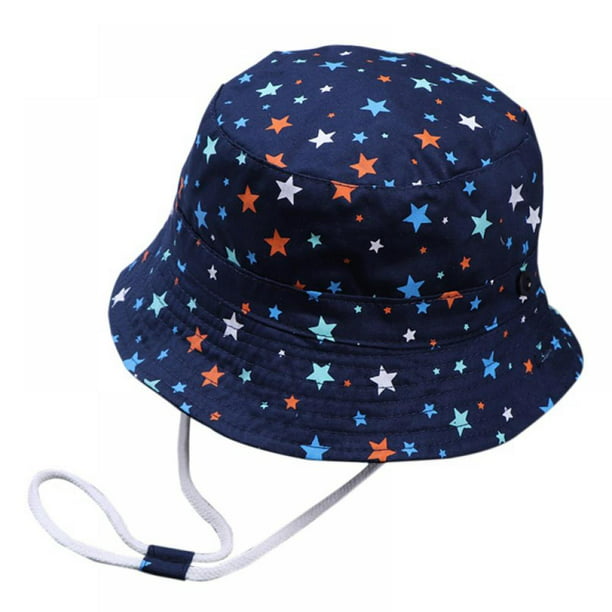 Swimming Hats Baby Sun Hat Bucket Hat Beach Cap with Adjustable Chin Strap